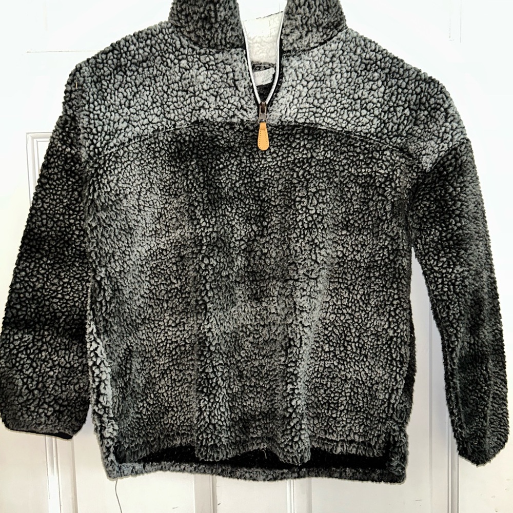 Cozy Gray Kids Jacket